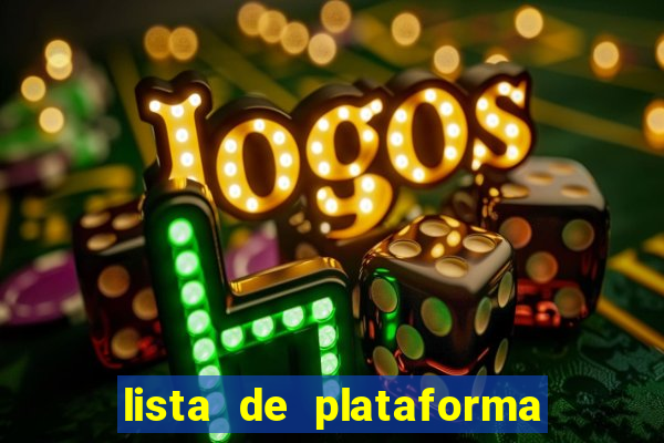 lista de plataforma de jogos